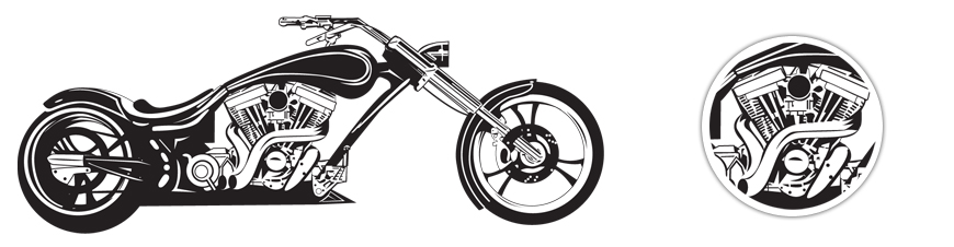 Motorcycle Vector Illustration